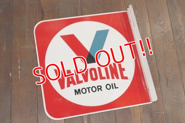 画像4: dp-181101-42 VALVOLINE / 1960's w-side sign