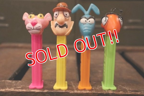 画像1: pz-130917-04 The Pink Panther / 1990's PEZ Dispenser Set of 4