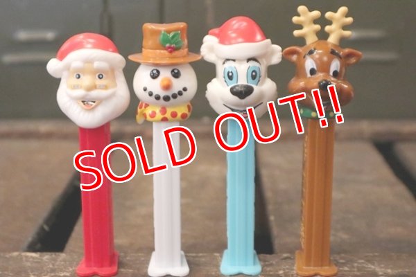 画像1: pz-130917-04 Christmas / 2000's PEZ Dispenser Set of 4