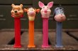 画像1: pz-130917-04 Winnie the Pooh / 1990's PEZ Dispenser set of 4