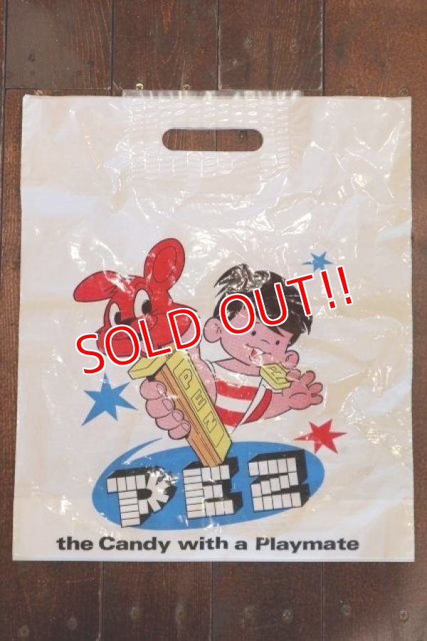 画像1: pz-130917-04 PEZ / 1990's PEZ BOY Plastic Bag