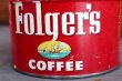 画像2: dp-181101-50 Folger's Coffee / Vintage Tin Can