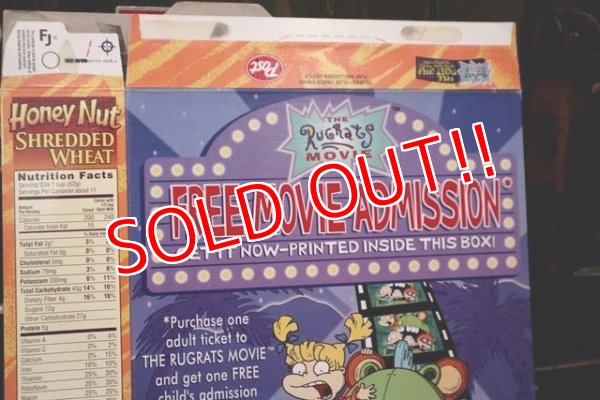 画像5: ad-130507-01 Post / Honey Nut Wheat 1995 Cereal Box "Rugrats"