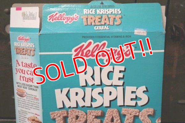 画像2: ad-130507-01 Kellogg's / RICE KRISPIES TREATS 1992 Cereal Box