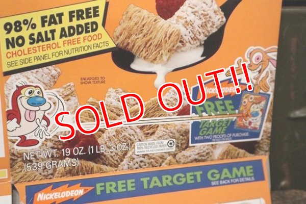 画像4: ad-130507-01 Kellogg's / Frosted Mini-Wheats 1993 Cereal Box "Ren and Stimpy"