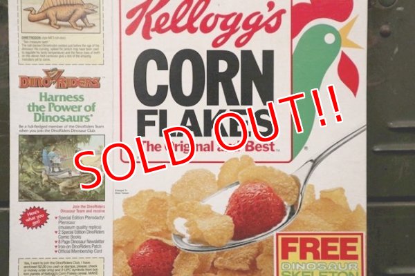 画像3: ad-130507-01 Kellogg's / CORN FLAKES 1986 Cereal Box