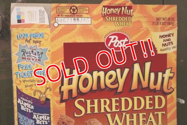 画像2: ad-130507-01 Post / Honey Nut Wheat 1995 Cereal Box "Rugrats"