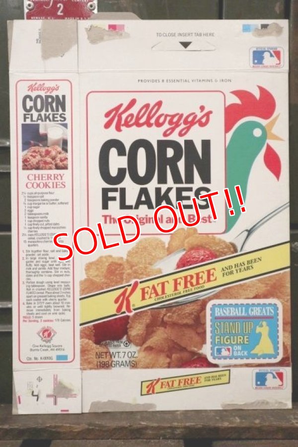 画像1: ad-130507-01 Kellogg's / CORN FLAKES 1984 Cereal Box