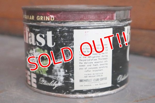 画像5: dp-181101-52 Breakfast Club Coffee / Vintage Tin Can