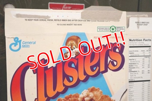 画像2: ad-130507-01 General Mills / Clusters 1995 Cereal Box