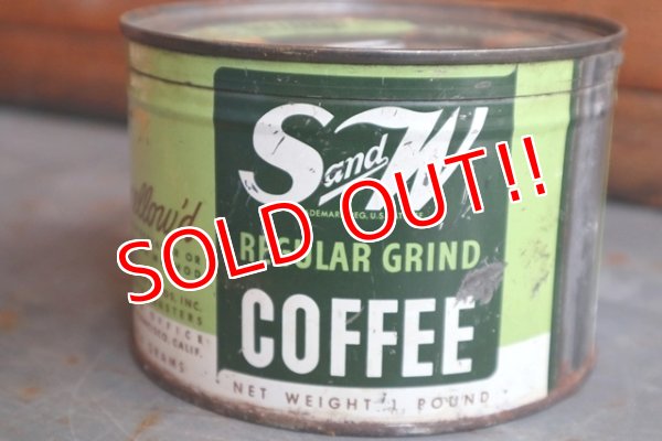 画像2: dp-181101-54 S&W Coffee / Vintage Tin Can