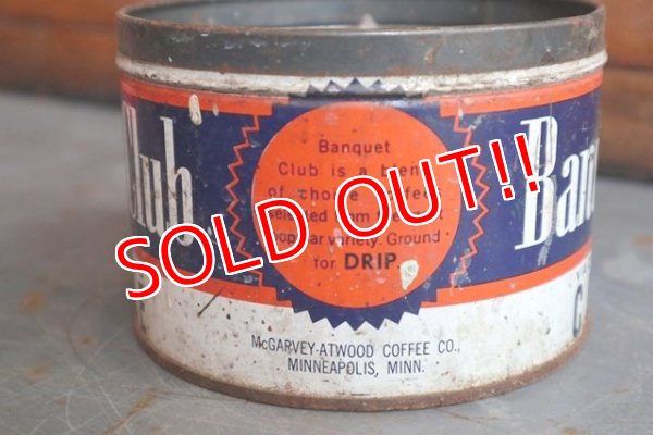 画像3: dp-181101-56 Banquet Club Coffee / Vintage Tin Can
