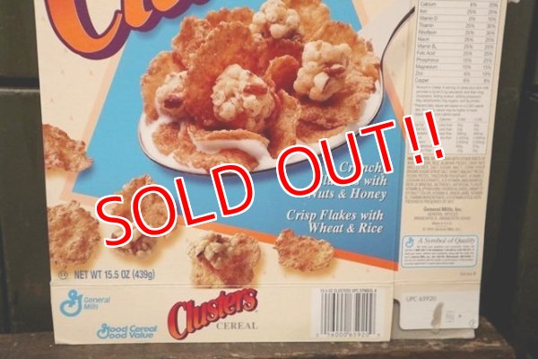 画像3: ad-130507-01 General Mills / Clusters 1995 Cereal Box