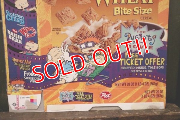 画像3: ad-130507-01 Post / Honey Nut Wheat 1995 Cereal Box "Rugrats"