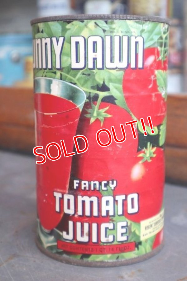 画像1: dp-181101-57 Sunny Dawn / Vintage Tomato Juice Can