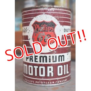 画像: dp-181101-58 Phillips 66 / 1QT Motor Oil Can