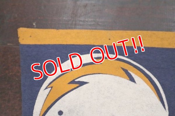 画像2: ct-181101-82 SAN DIEGO CHARGERS / Vintage Pennant