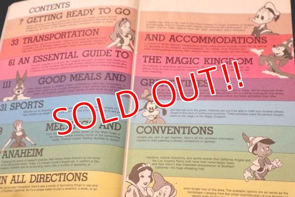 画像2: ct-181101-78 Disneyland / 1986 The Official Guide Book