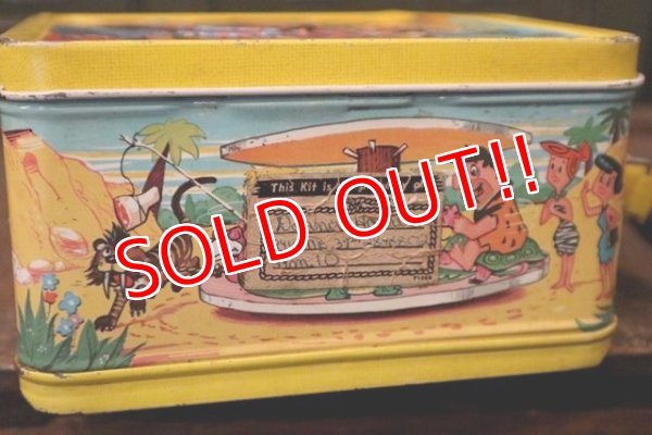 画像11: ct-181101-108 The Flintstones  / Aladdin 1960's Metal Lunch Box