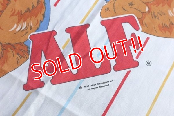 画像4: ct-181101-111 ALF / 1980's Flat Sheet (Twin)