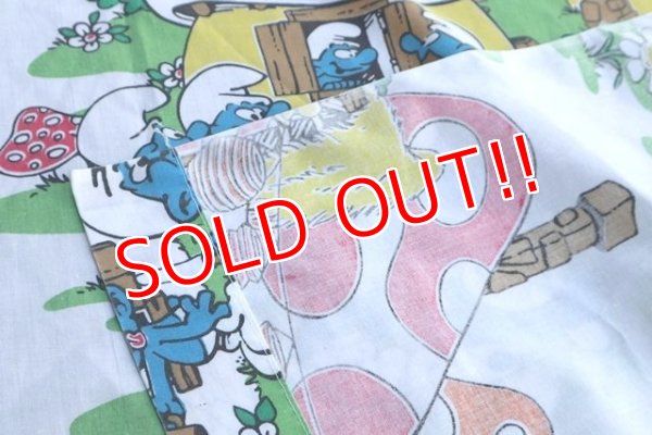 画像7: ct-181101-112 Smurf / 1980's Fat Sheet (Twin)