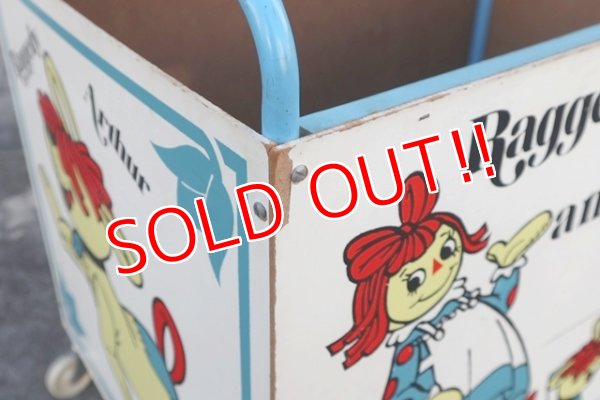 画像11: ct-181101-135 Raggedy Ann & Andy / 1970's Toy Box Cart