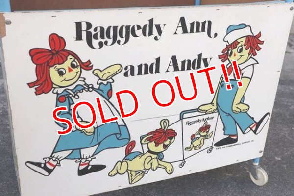画像3: ct-181101-135 Raggedy Ann & Andy / 1970's Toy Box Cart