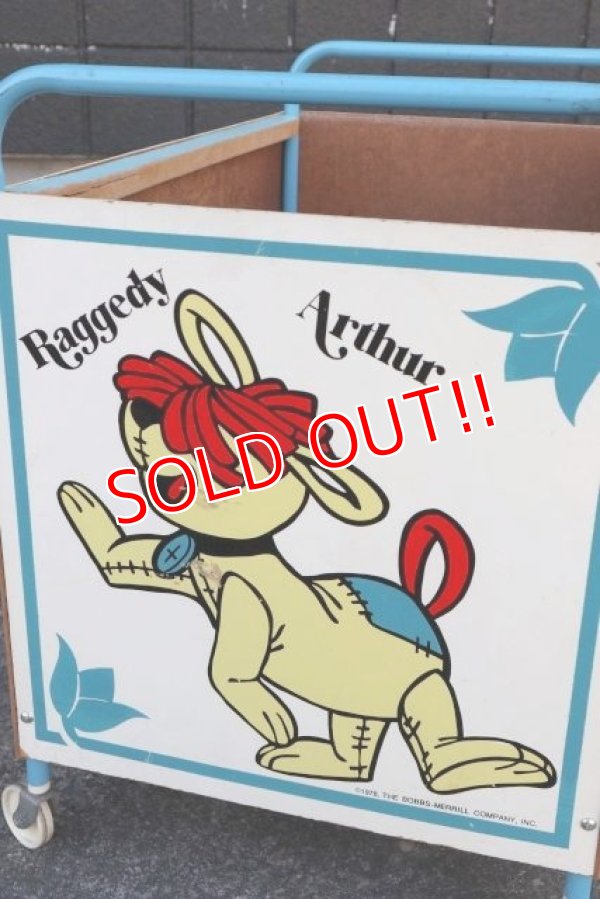 画像4: ct-181101-135 Raggedy Ann & Andy / 1970's Toy Box Cart