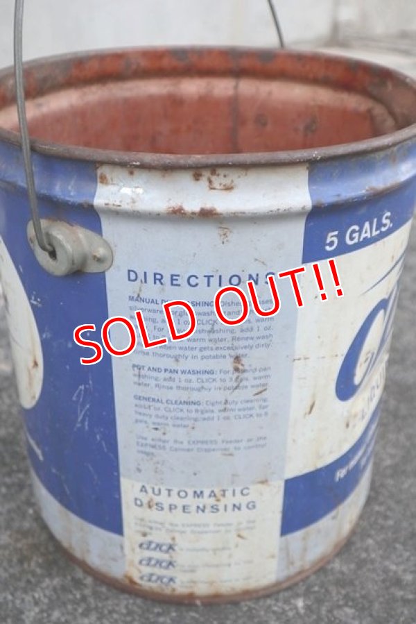 画像4: dp-181115-15 CLICK / Liquid Cleaner Vintage Bucket Can