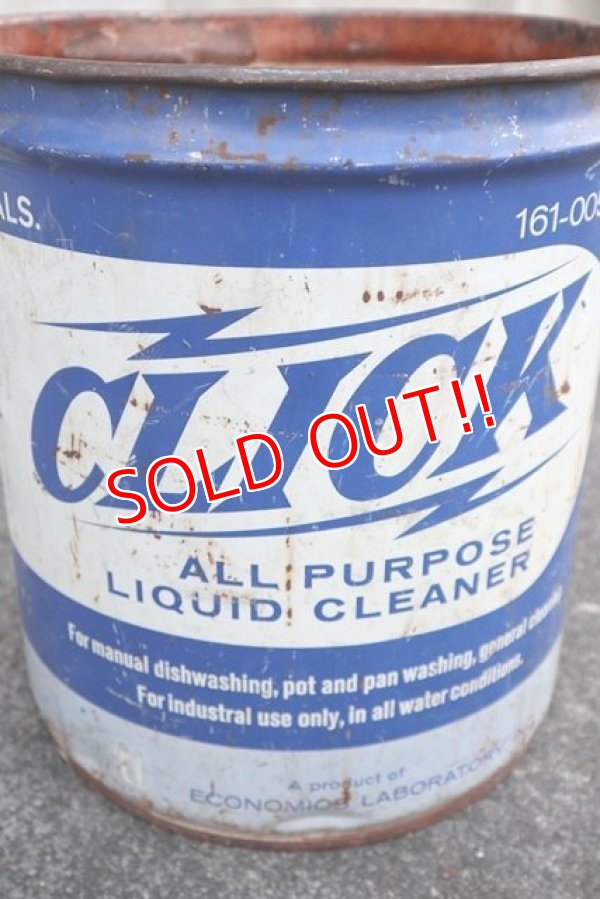 画像2: dp-181115-15 CLICK / Liquid Cleaner Vintage Bucket Can