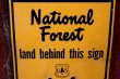 画像3: dp-181115-01 U.S.Forest Service / National Forest Property Boundary Sign