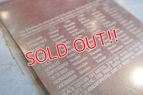 画像4: dp-181115-25 1950's Calendar & Binder