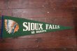 画像1: dp-181115-04 SIUOX FALLS / 1950's Pennant
