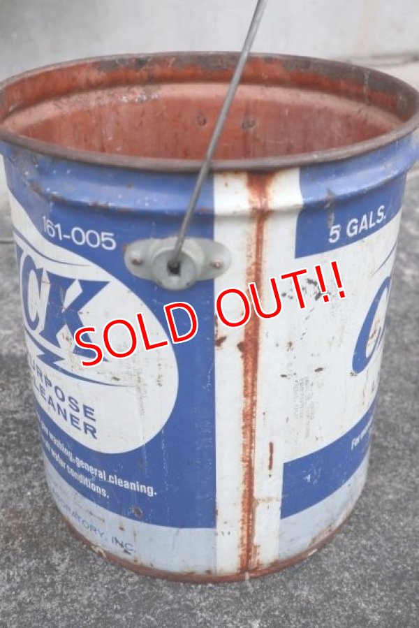 画像5: dp-181115-15 CLICK / Liquid Cleaner Vintage Bucket Can