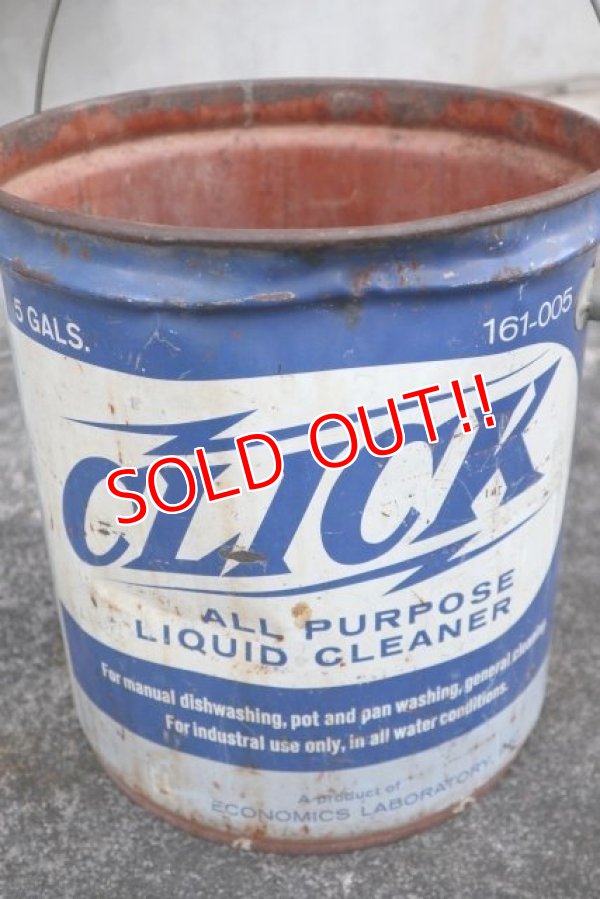 画像3: dp-181115-15 CLICK / Liquid Cleaner Vintage Bucket Can