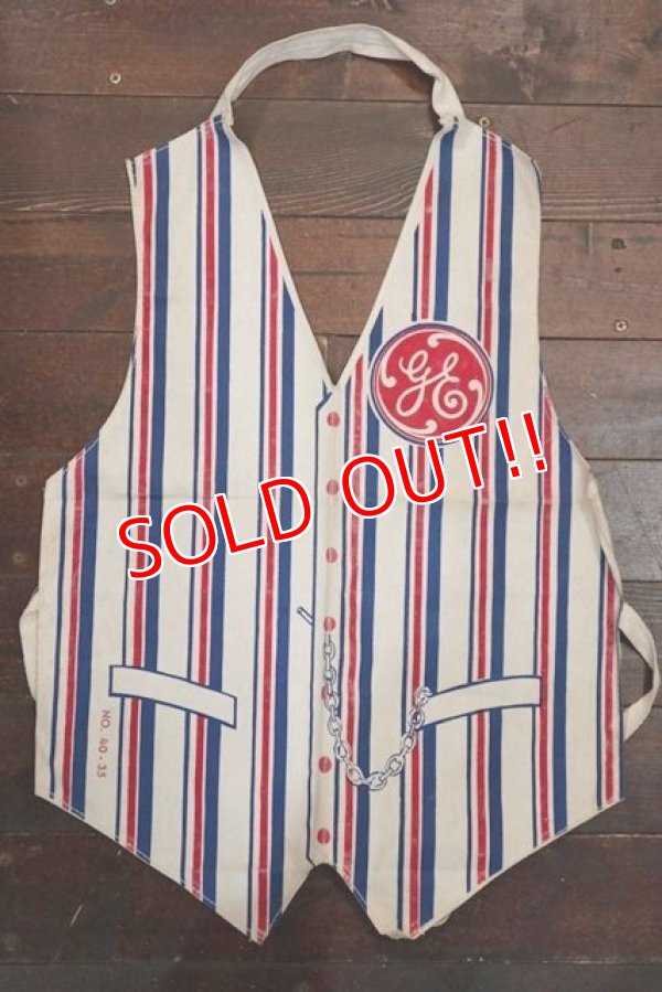 画像1: dp-181115-27 General Electric / Vintage Kid's Apron