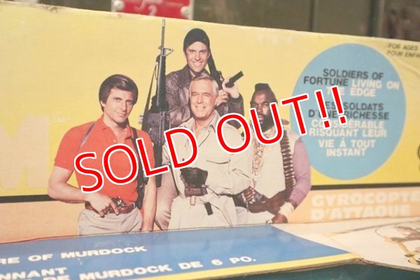 画像6: ct-210701-01 THE A-TEAM / galoob 1983 H・M・Murdock "Combat Attack Gyro Copter"