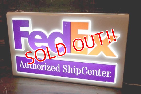 画像1: dp-181201-02 FedEx / Lighted Sign