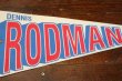 画像4: dp-181115-05 DETROIT PISTONS / DENNIS RODMAN 1980's Pennant