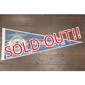 画像: dp-181115-05 CHARLOTTE HORNETS / 1990's Pennant