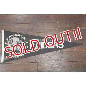 画像: dp-181115-05 LOS ANGELS RAIDERS / 1984 Pennant