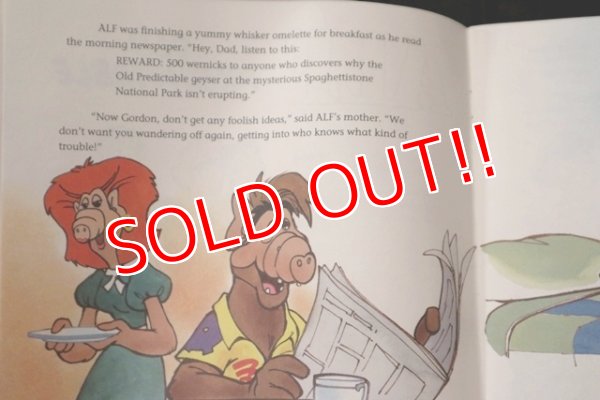 画像2: ct-151208-53 ALF / 1987 Picture Book "IN OLD PREDICTABLE"