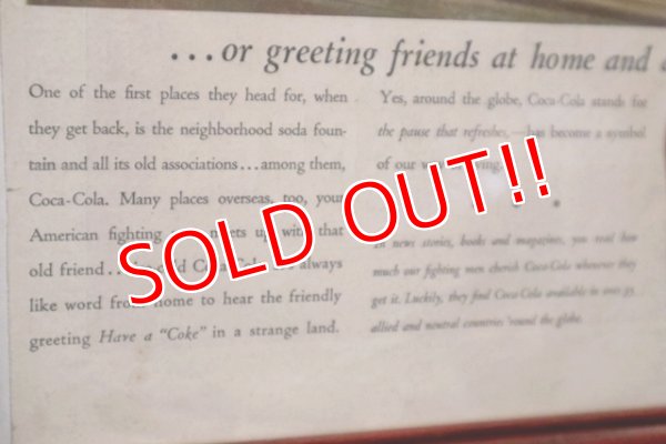 画像6: dp-181201-23 Coca Cola  / 1940's Advertisement
