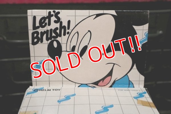 画像9: ct-181203-06 Mickey Mouse / Helm 1980's Talking Toothbrush