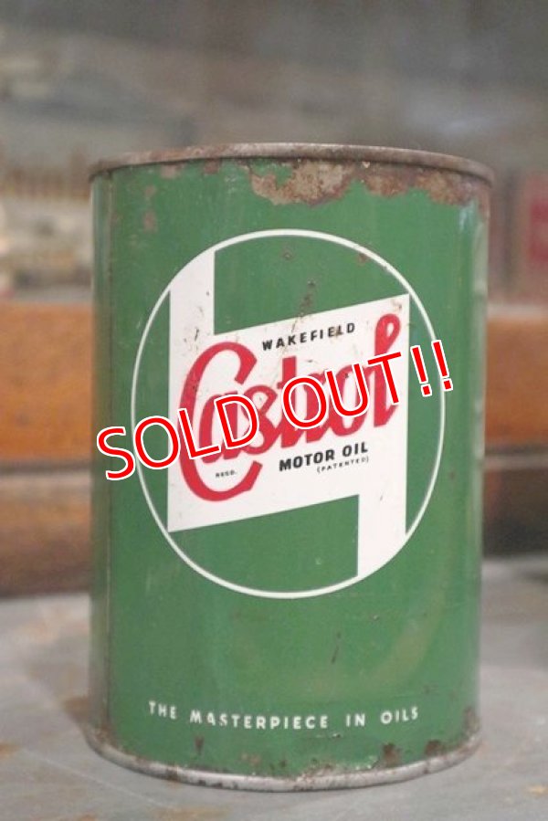 画像1: dp-181203-06 Castrol / 1950's Motor Oil Can