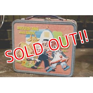 画像: ct-181203-30 Raggedy Ann and Andy / Aladdin 1973 Metal Lunch Box