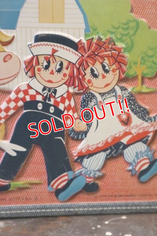 画像3: ct-181203-30 Raggedy Ann and Andy / Aladdin 1973 Metal Lunch Box