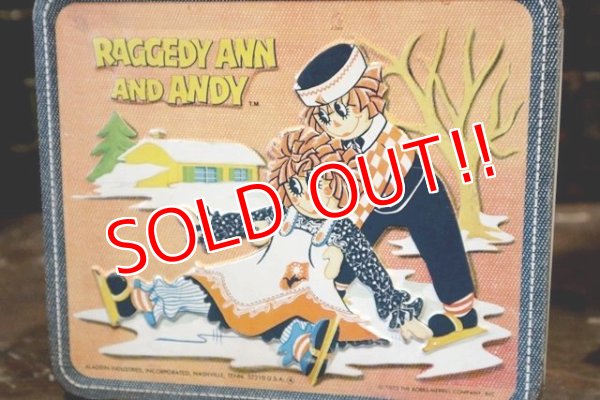 画像2: ct-181203-30 Raggedy Ann and Andy / Aladdin 1973 Metal Lunch Box