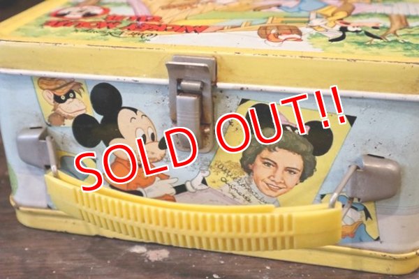 画像14: ct-181203-07 Mickey Mouse Club / Aladdin 1970's Lunchbox & Thermos