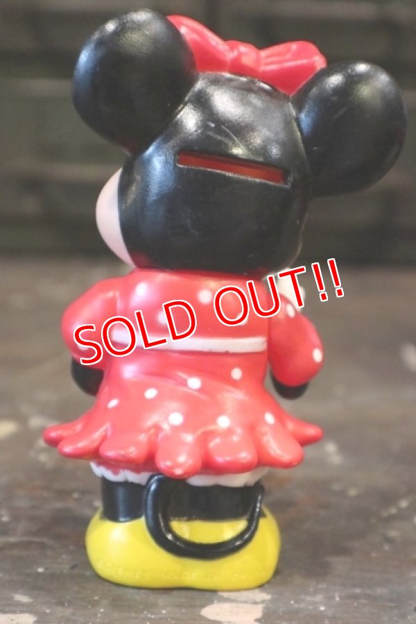 画像5: ct-181203-42 Minnie Mouse / 1970's-1980's Coin Bank (China)